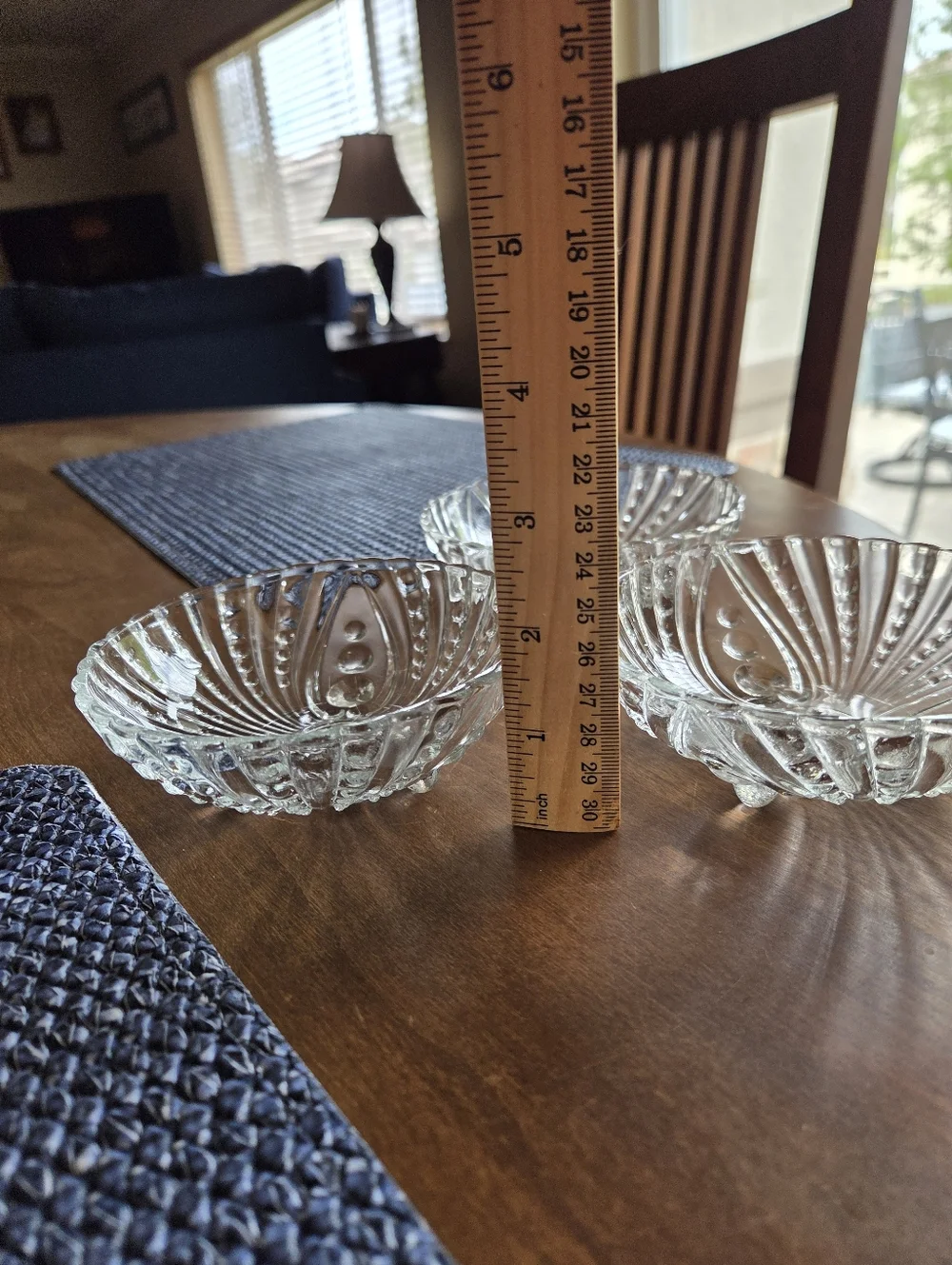 Anchor Hocking 1940s Clear Depression Glass 